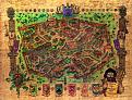 Карта города Baldur's Gate (бумажная)